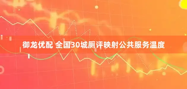 御龙优配 全国30城厕评映射公共服务温度