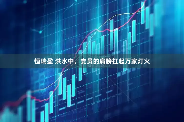 恒瑞盈 洪水中，党员的肩膀扛起万家灯火